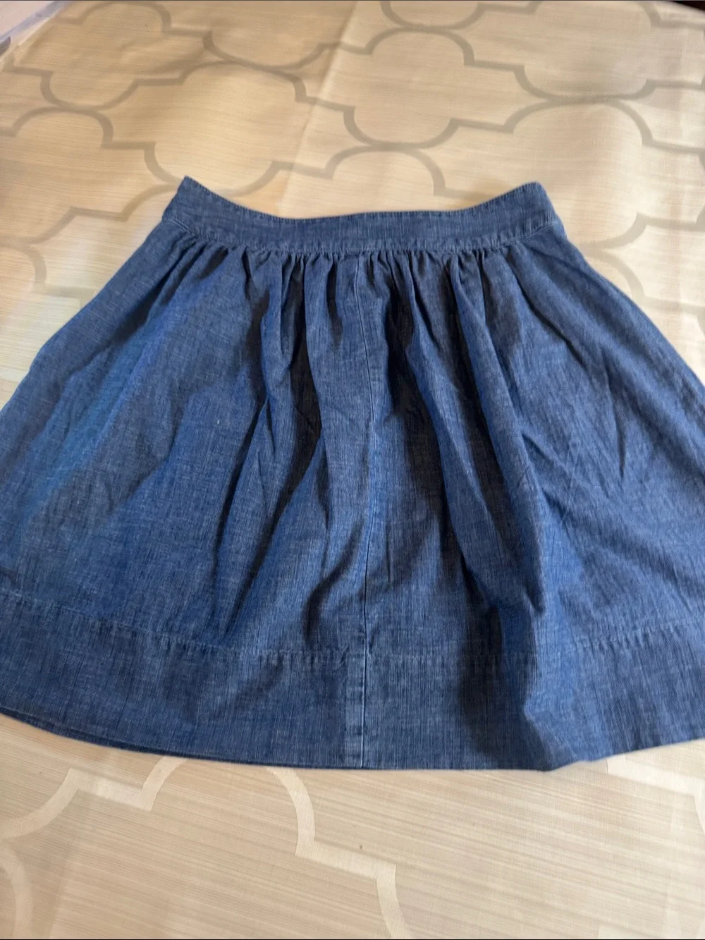 Banana Republic Denim-Blue Full Circle Skirt - Picture 7 of 7